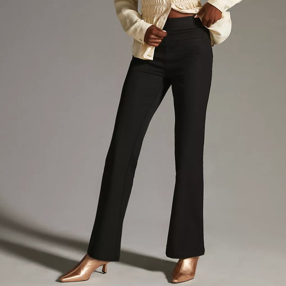 MAEVE by ANTHROPOLOGIE Slim Flare Pants Size 6